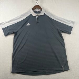 Adidas Men's Gray Polo Shirt size XL